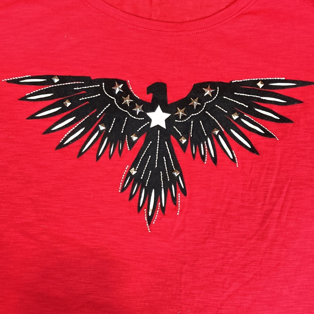 ♥️Women’s Ariat Tee SZ L but more like a Medium. - Picture 3 of 8